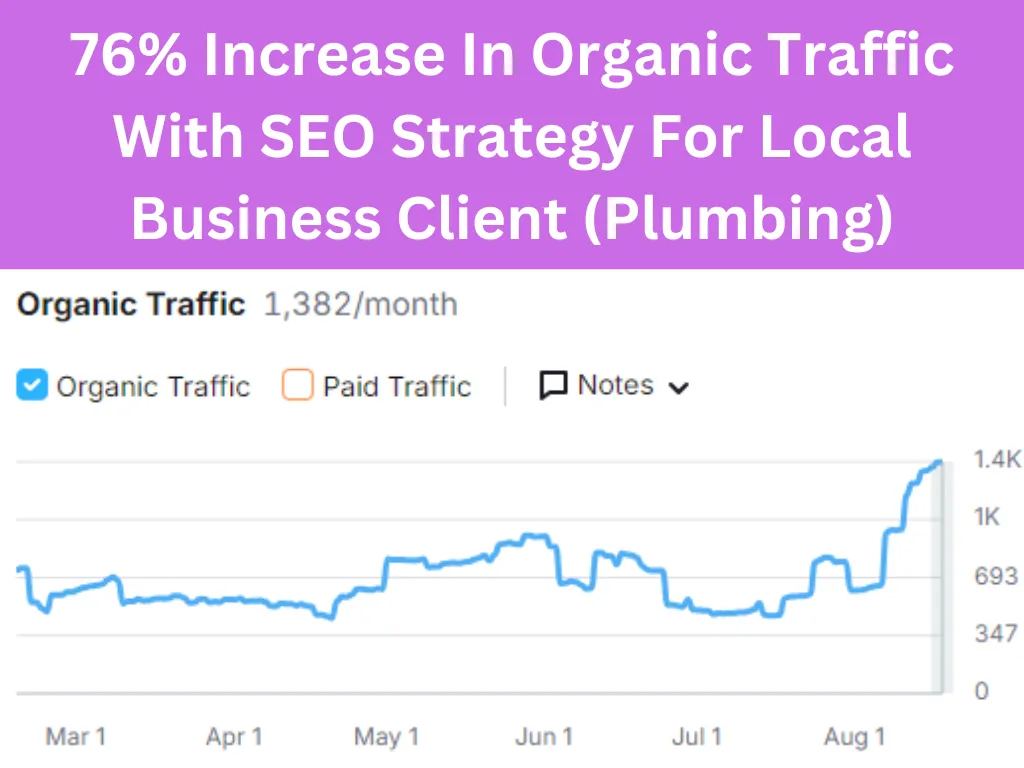 SEO Project For Local Business Client (Plumbing)